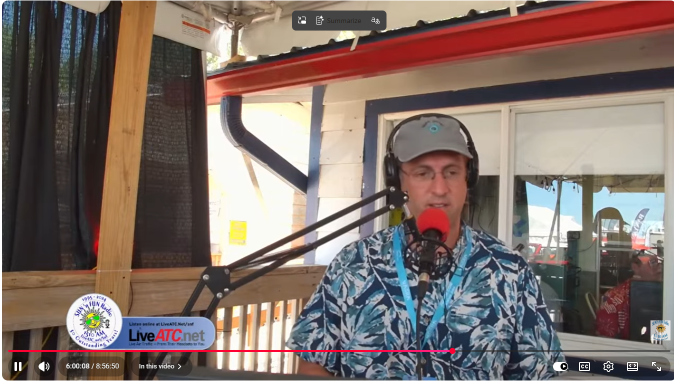 Sun ’n Fun Radio Interview 2026 thumbnail